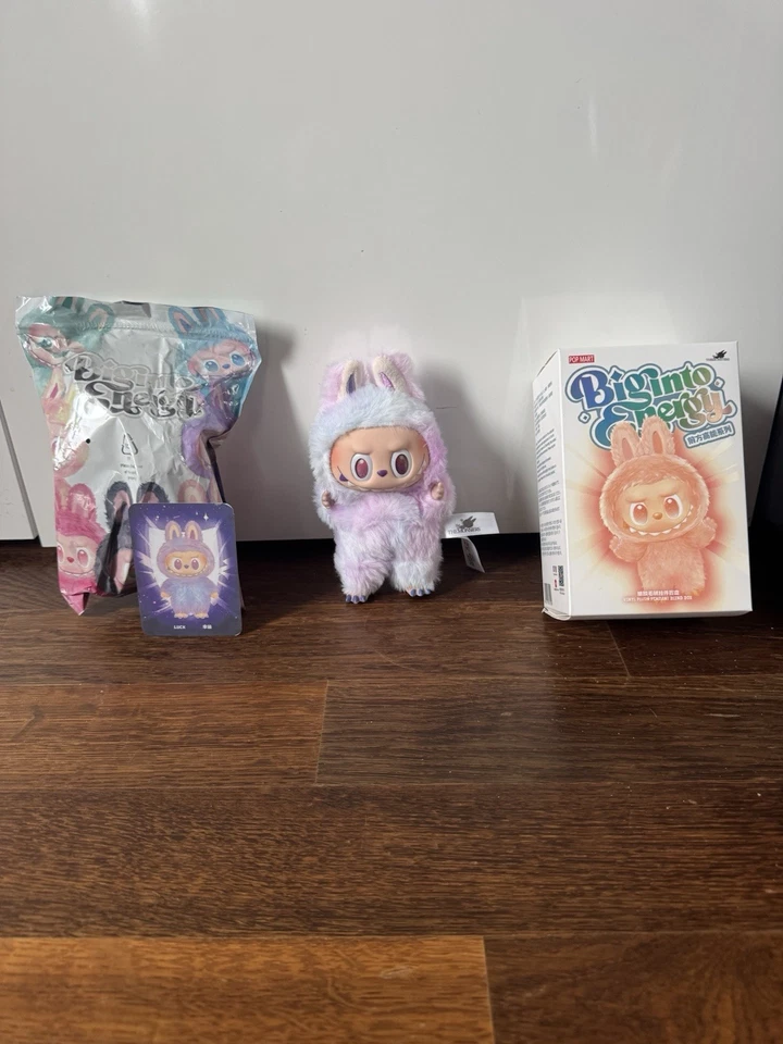 POP MART Labubu Box of 6 Big into Energy + Secret Grey Free - The Monsters - Image 4 of 4