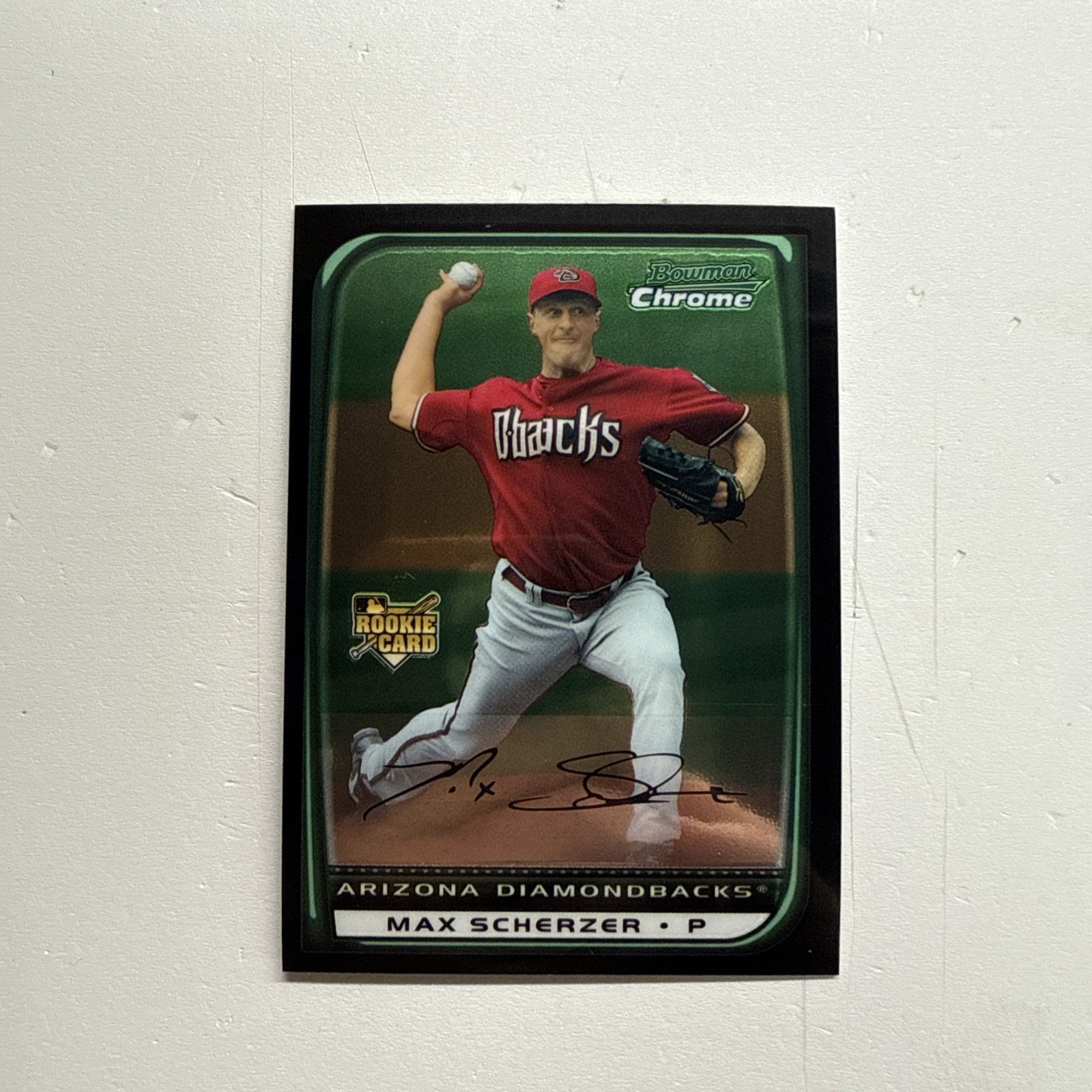 2008 Bowman Draft Chrome Max Scherzer #BDP33 Rookie RC MINT