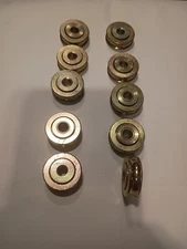 6mm Bore Bearing with 25mm Stainless Steel Pulley U Groove Track Roller Bearing