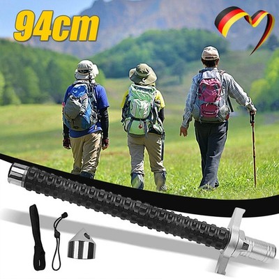 Teleskopstange Teleskopstöcke Telescopic Rod Einstellbar Stahl Wanderstock 37''