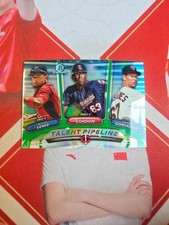 2018 Bowman Chrome Insert Talent Pipeline Green Refractor Minnesota Twins /99