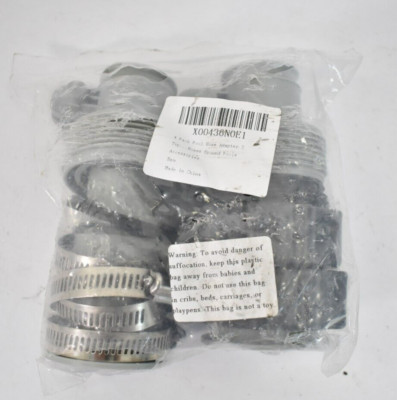 Augisteen 4 Pack Pool Hose Adapters w Clamp Washer 2 Type Conversion Connector