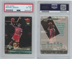 1992-93 Fleer Ultra Basketball Card #216 Michael Jordan Bulls PSA 6 EX-MT