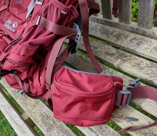 Jack Wolfskin Highland Trail 55 Rucksack - Backpack - Burgundy - BRAND NEW! - Picture 12 of 18