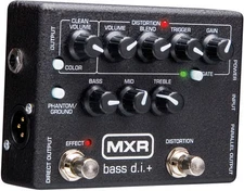 Used MXR M80 Bass DI Direct Box Distortion Preamp Bass Guitar Effects Pedal