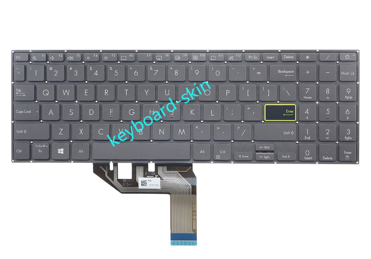 New US without-backlit Keyboard for Asus VivoBook K513 K513E