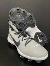 Nike Alpha Huarache NXT MCS Mid Baseball Cleats Gray Black DJ6519-003 Size 8