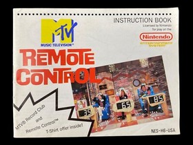 Vintage Nintendo NES Remote MTV Remote Control Hi Tech Expressions Video Game