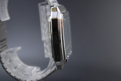 SEIKO MEMO DIARY RETRO WRIST WATCH UW02-0010 SILVER WORKING FINE