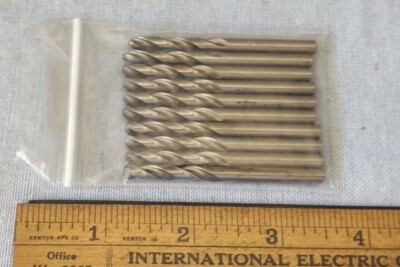 10 Precision Twist Drill Company  - Made in France - Size #14 - Jobbers