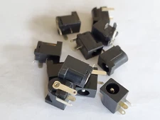 15pcs DC Power Supply Female Jack Socket 5.5 x 2.1mm Barrel-Type