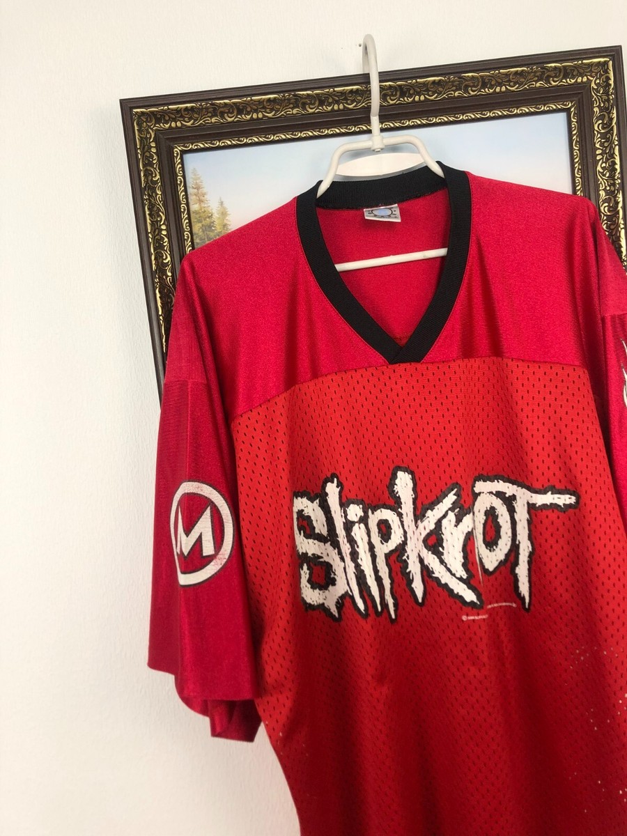 Vintage Slipknot 6 sic 6 Jersey Band Shirt Rare Tee Over
