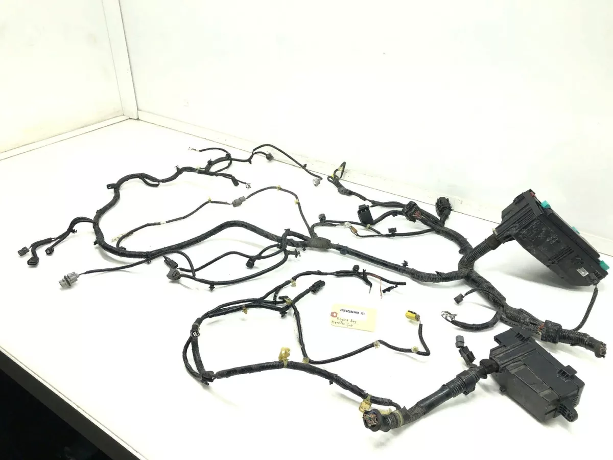 2016 2018 ACURA MDX 3.5L ENGINE BAY WIRING HARNESS OEM CUT eBay