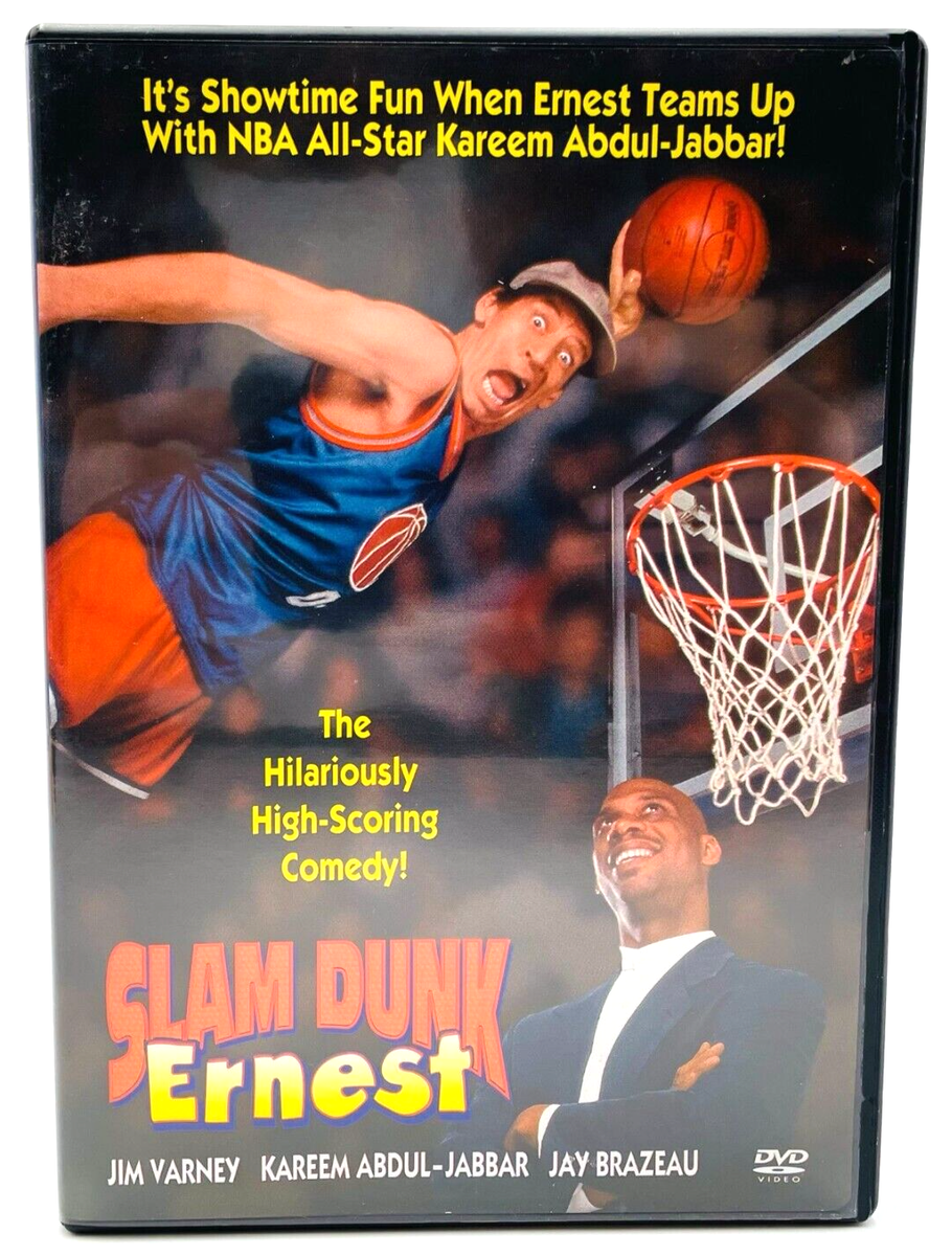 Slam Dunk Ernest DVD Movie Film Jim Varney Comedy Kareem Abdul