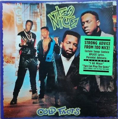 Too Nice - cold facts (1988) Arista Vinyl LP OIS