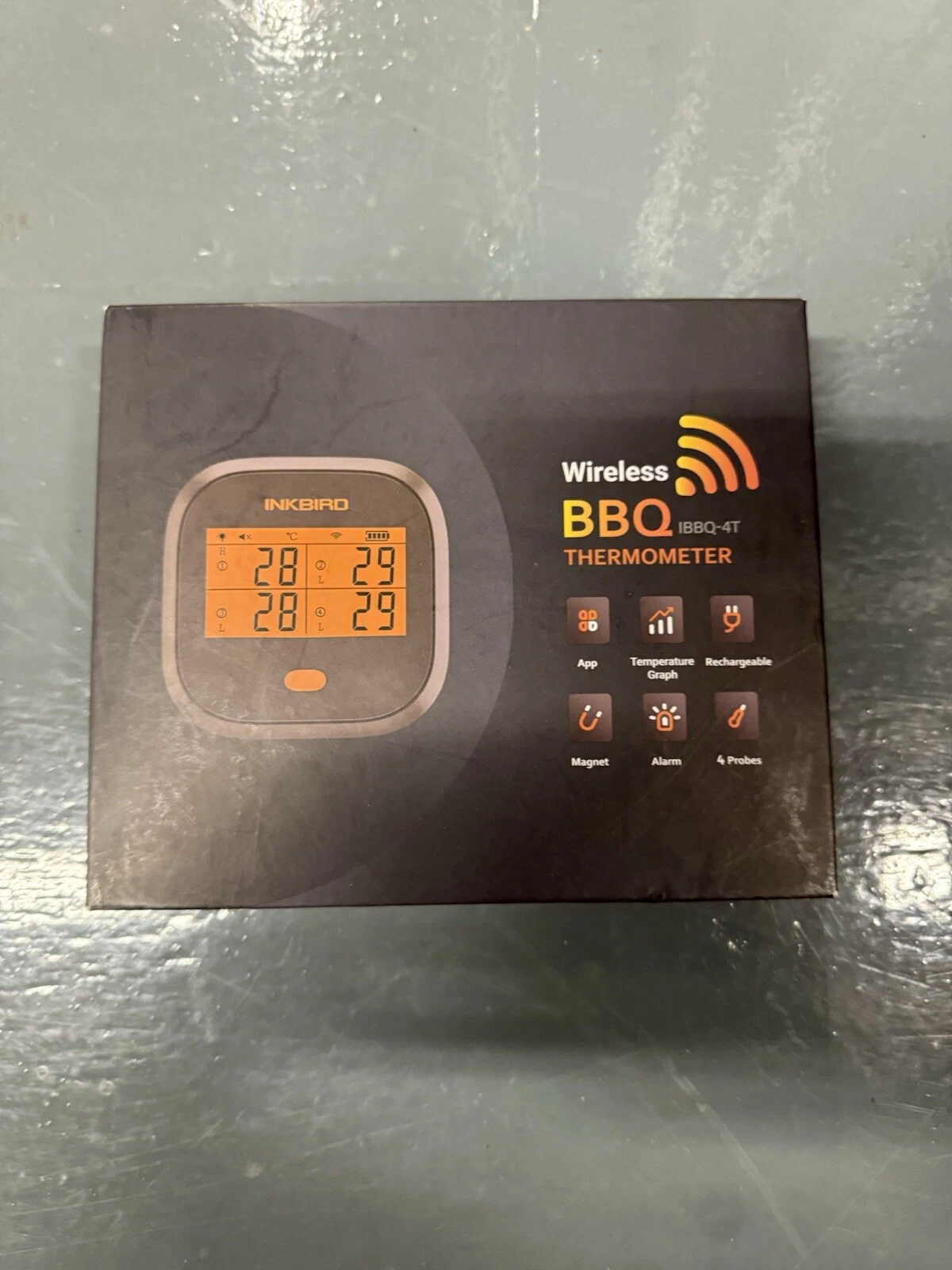 Inkbird Wireless Bbq Thermometer IBBQ-4T