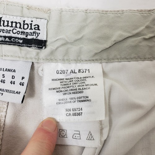 Pantaloni da trekking Columbia 14 donna vita alta outdoor casual cotone lavaggio leggero - Foto 6 di 12