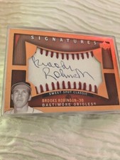 2005 Sweet Spot Classic Signatures #BR Brooks Robinson Autograph