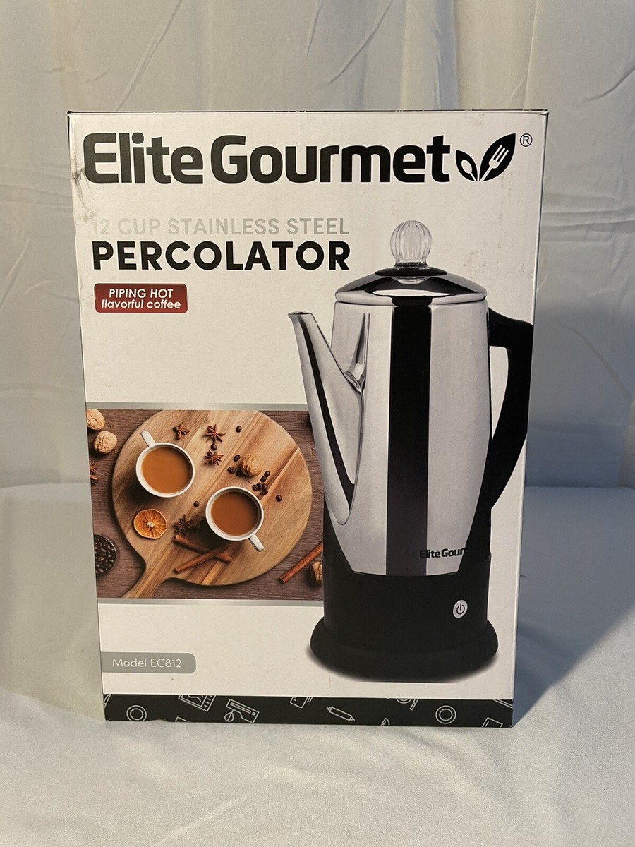 Elite Cuisine Maxi Matic Elite Percolator Elite Gourmet EC812