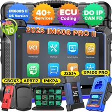 Autel IM608 PRO II Kits IMMO Key PROGRAMMING Diagnostic Tool Key Lost IM608S II