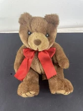 Artistic Toy Valentines Teddy Bear 7" Plush Stuffed Animal Red Ribbon