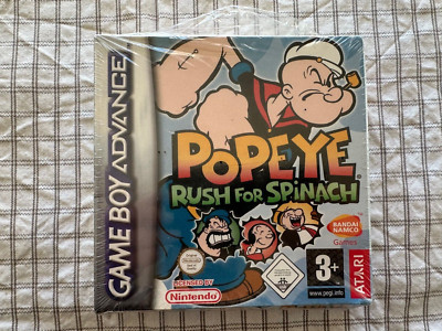 Popeye Rush for Spinat NINTENDO Game Boy Free Region Englisch Deutsch SEALED*