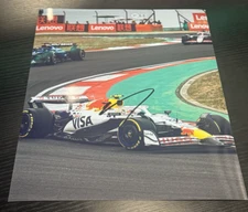 Yuki Tsunoda signed Red Bull Visa F1 racing 8x10 photo Autographed w/Proof & COA