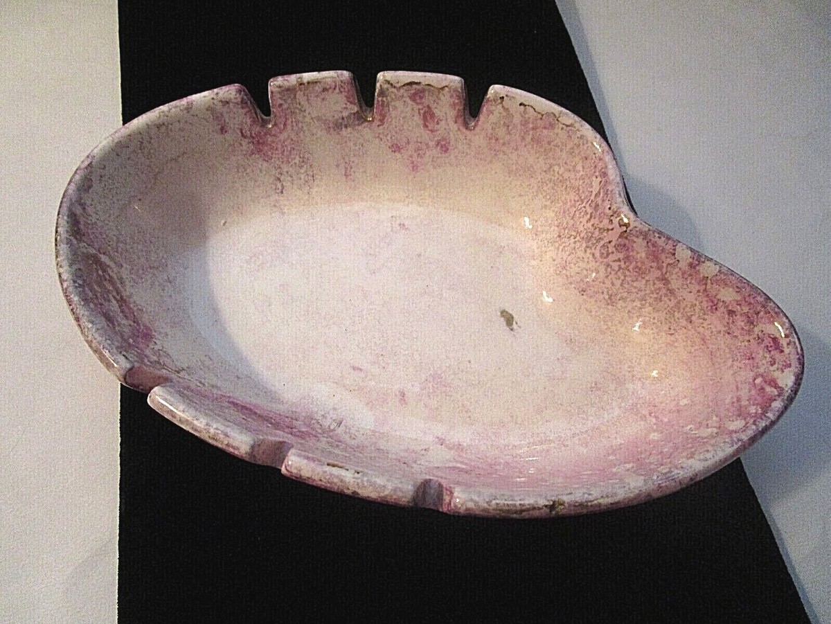 RARE VINTAGE 1950's PINK MIST SANTA ANITA WARE California RARE VINTAGE 1950's PINK MIST SANTA ANITA WARE California