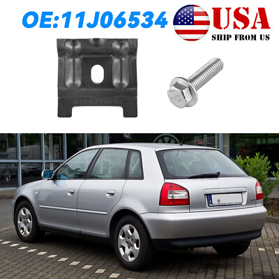 Battery Hold Down Clamp Bracket + Bolt For VW Golf Mk5 Mk6 N10109210 1J0803219