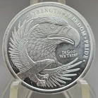 Golden State Mint Freedom Eagle 1/4 OZ .999 Fine Silver Bullion Round