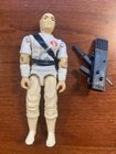 1984 Vintage GI Joe Cobra Storm Shadow Figure Ninja Off White Color - Read Desc