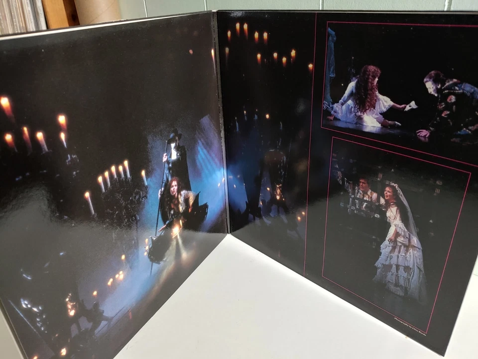 Phantom of the Opera - Andrew Lloyd Webber Original PODV9 UK 1988 2 LP EX+/EX+ Foto 4 de 4