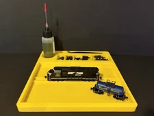 N Scale Train Build Plate, Setup Plate, Work Station, Model Railroad