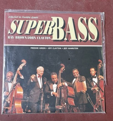 Ray Brown / John Clayton / Super Bass LP OVP Limited Edition Capri Records 1992