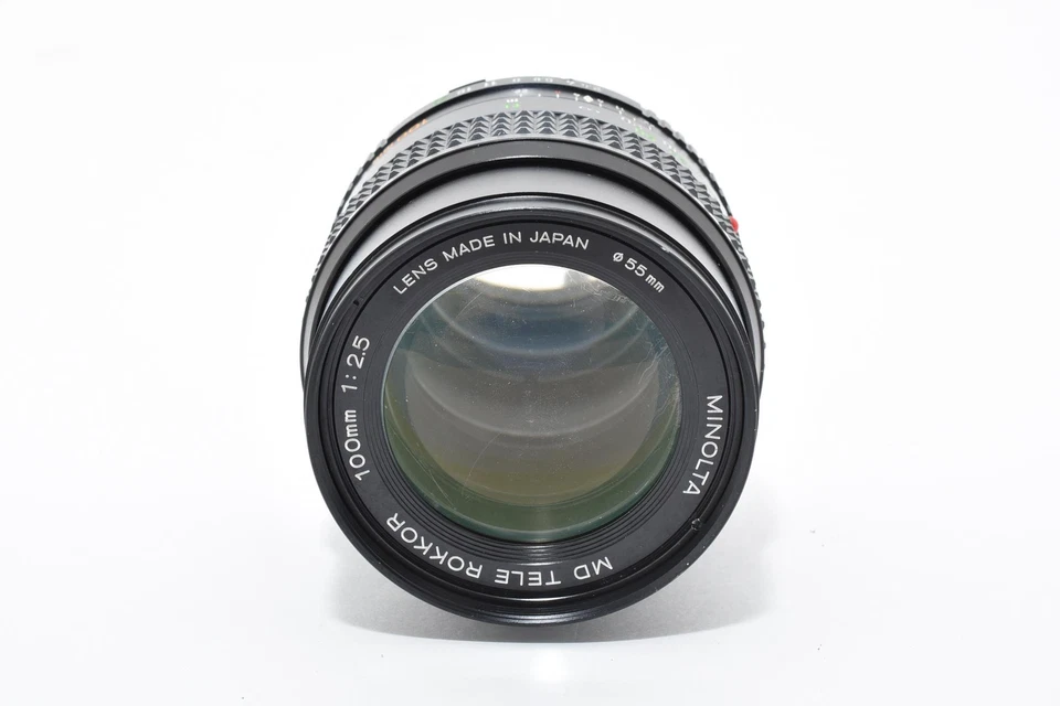 [Exc.] MINOLTA MD TELE ROKKOR 100mm f/2.5 Telephoto MF Prime Lens 2652594 - Image 3 of 4