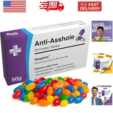 Joke Pill Box Candy - Funny Gift for Men & Women - Hilarious Gag Gifts for Ad...