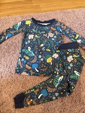 Little Sleepies Woodland Forest Bamboo Long Sleeve Pajama Set , Size 12-18M