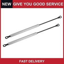 2Pcs 15inch 60Ib/265N Silver Tone Lift Supports Struts Shock Gas Spring for RV