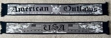 American Outlaws Camo USA Soccer Scarf US Soccer Supporters Group 