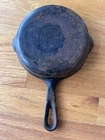 Vtg Griswold Small Logo Cast Iron No. 3 709 K Skillet Pot Pan