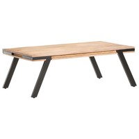 Vidaxl Couchtisch 114X65X40 Cm Mango Massivholz Neu