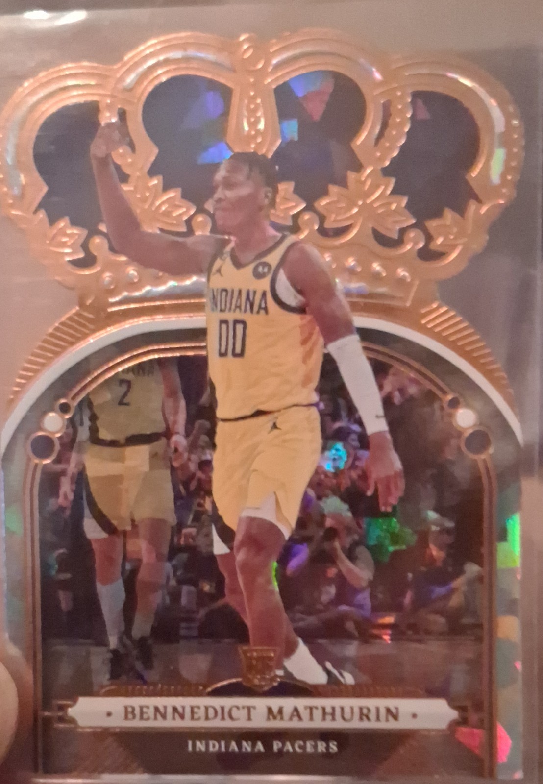 2022-23 Panini Crown Royale - Bennedict Mathurin #60 Crystal (RC)