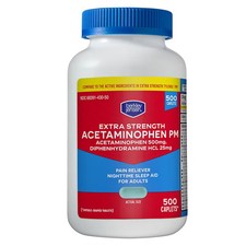 Acetaminophen PM Extra Strength 500 ct Sleep Aid Pain Relief Compare Tylenol PM