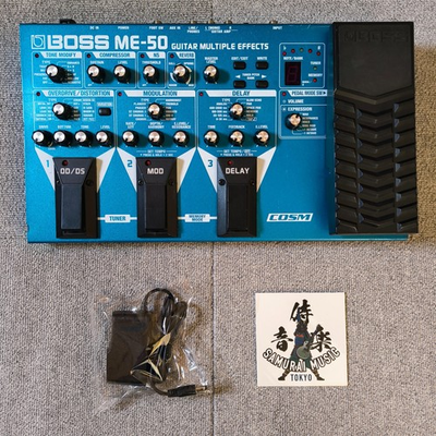 #ad #ad BOSS ME 50 Guitar Effects Pedal Multi Effects Unit Pedal W Power Cord #2 $139.99