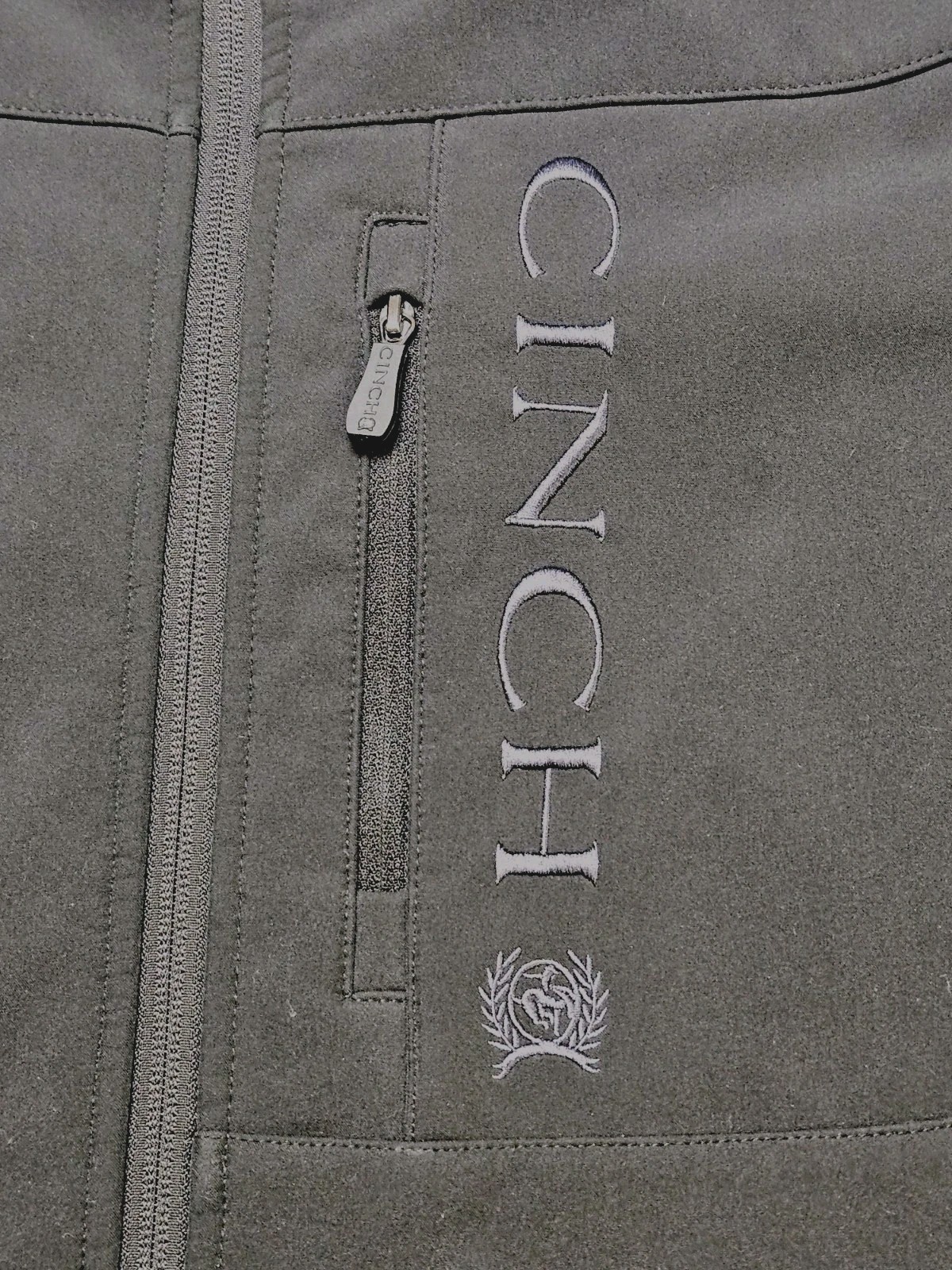 Cinch Mens Black Solid Bonded Jacket MWJ1009000 S… - image 9