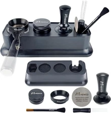 7 Pack Espresso Tamper Station&Coffee Distributor Tamper&Espresso WDT Stirrer...