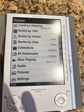 Sony PRS-505 Silver 6" Electronic Ink Portable E-Reader System