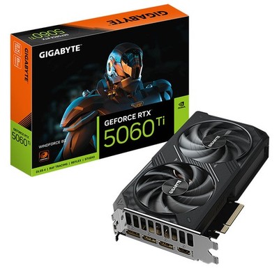 GIGABYTE GeForce RTX 5060 Ti WINDFORCE 8GB