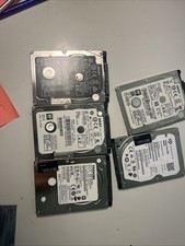 LOT OF 5 Thin 500GB 7200RPM SATA 6Gbps 32MB 2...