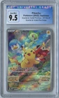 2022 Pokémon JAPANESE SV PROMO SCARLET & VIOLET PRE-ORDER #001 PIKACHU CGC 9.5